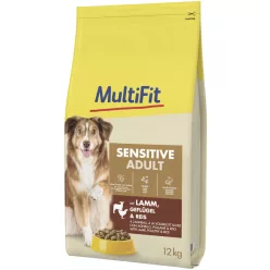   MultiFit Sensitive Hrană uscată pentru câini, cu miel și păsăre 12 kg