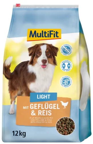 MultiFit Hrană uscată pentru câini, cu carne de pasăre 12 kg