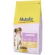 MultiFit Hrană uscată pentru câini junior, cu păsăre 12 kg