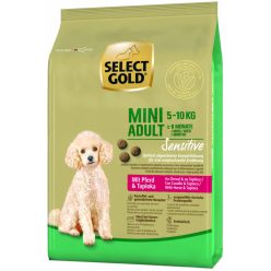   Select Gold Sensitive Mini Hrană uscată pentru câini adulți, cu carne de cal și tapioca 1 kg