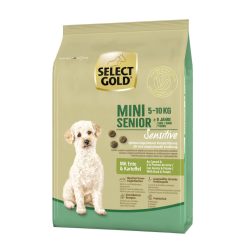   Select Gold Sensitive Mini Hrană uscată pentru câini seniori, cu rață și cartofi 1 kg