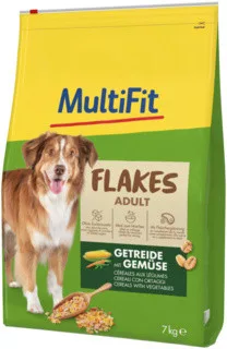 MultiFit Fulgi pentru câini cu cereale și legume 7 kg