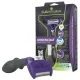 FURminator Perie de subpar pentru pisici, de talie medie și mare, cu păr scurt, M/L