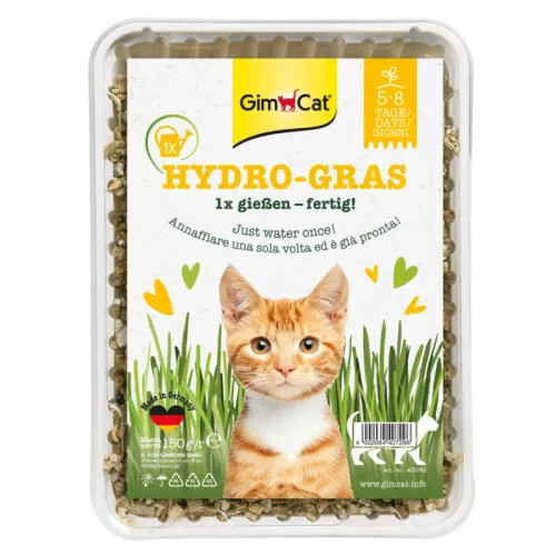 GimCat Iarbă pentru pisici cu hidrogranule 150 g
