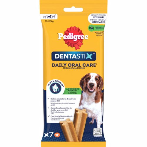 Pedigree DentaStix batoane dentare pentru câini de talie medie 180 g