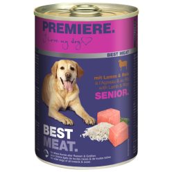   Premiere Best Meat Hrană pentru câini seniori cu miel și orez 400 g