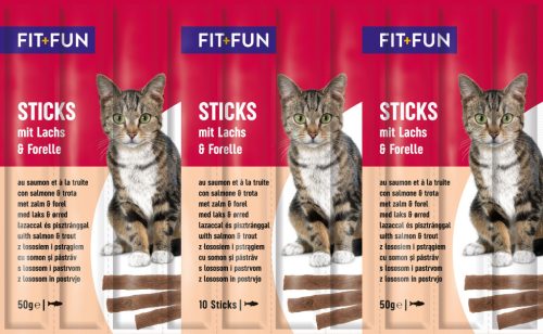 Fit+Fun Recompensă pentru pisici, cu pește 50 g