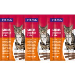 Fit+Fun Recompensă pentru pisici, cu pasăre și ficat 50 g