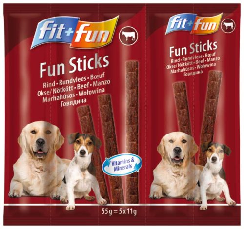 Fit+Fun Recompensă pentru câini, cu vită 55 g 