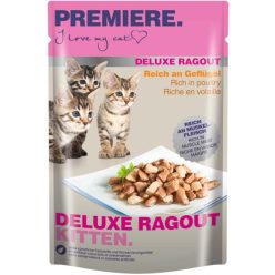   Premiere Deluxe Ragout Hrană pentru puii de pisică, cu pui 85 g