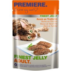   Premiere Finest Jelly Hrană pentru pisici adulte cu curcan 85 g