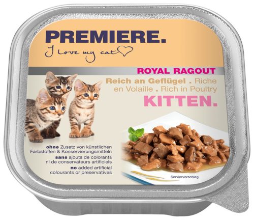Premiere Royal Ragout Hrană pentru puii de pisică, cu pui 100 g