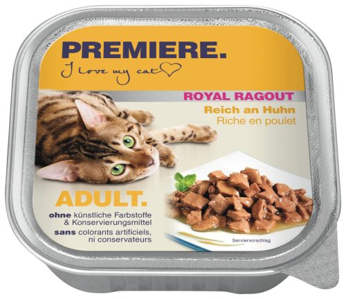 Premiere Royal Ragout Hrană umedă pentru pisici adulte cu pui 100 g