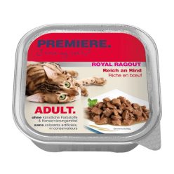   Premiere Royal Ragout Hrană pentru pisici adulte cu vită 100 g