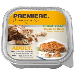   Premiere Finest Jelly Hrană pentru pisici adulte cu pui 100 g