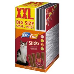Fit+Fun Sticks XXL Recompensă pentru pisici, mix 5x50g