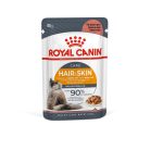 Royal Canin Hair & Skin Pliculețe pentru pisici 85 g