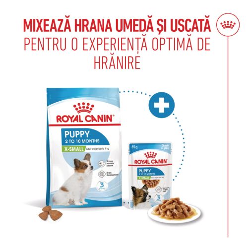 Royal Canin X-Small Puppy hrana uscata caine junior, 1.5 kg 