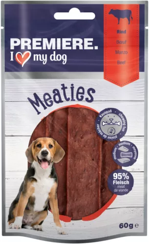Premiere Meaties Recompense pentru câini adulți cu vită 60 g