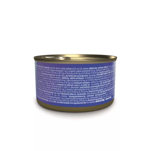Schesir Hrană umedă completă pentru pisici adulte cu ton și vită în aspic 85 g