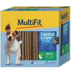  MultiFit DentalCare Recompense pentru câini adulți S 28 buc, 4x110g