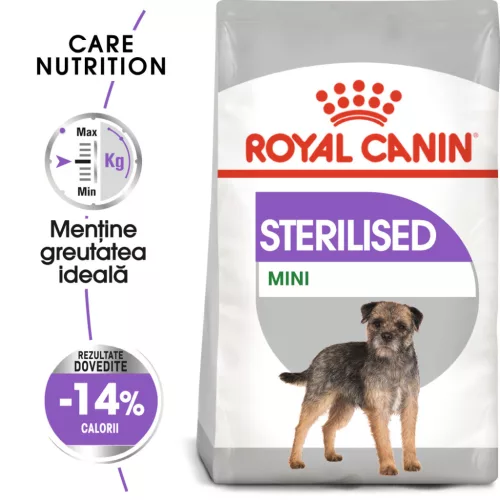 Royal Canin Mini Sterilised Adult Hrană uscată pentru câini 8 kg