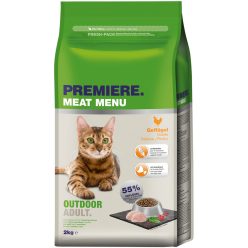   Premiere Hrană pentru pisici adulte de exterior cu pasăre 2 kg