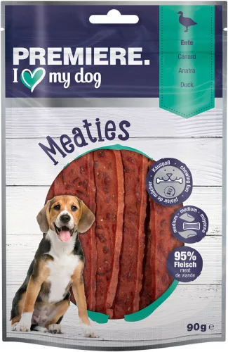 Premiere Meaties Recompense pentru câini cu rață 90 g