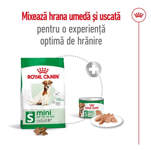 Royal Canin Mini Adult 8+ Hrană uscată pentru câini 2 kg