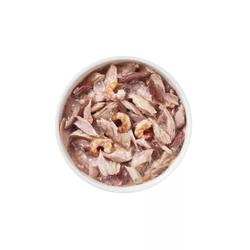 Schesir Conservă cu ton şi creveți în aspic 6 x 50 g