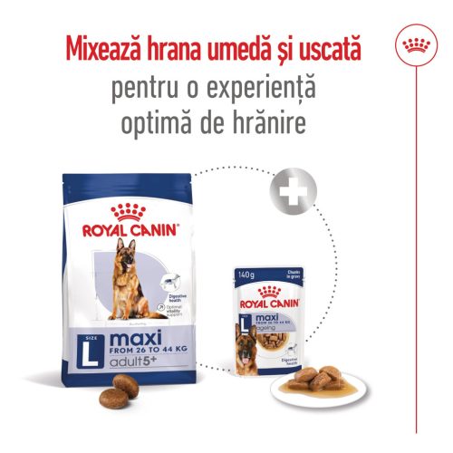 Royal Canin Maxi Adult 5+ Hrană uscată pentru câini 15 kg