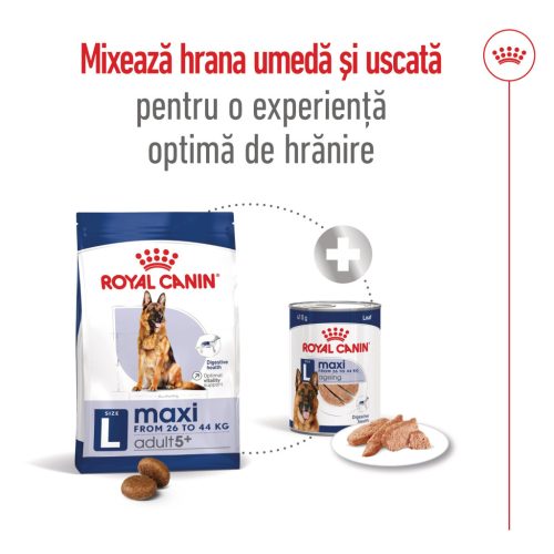 Royal Canin Maxi Adult 5+ Hrană uscată pentru câini 15 kg