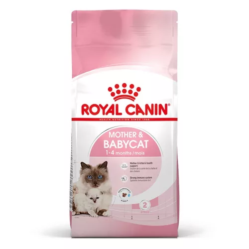 Royal Canin Mother & BabyCat Hrană uscată pentru pisici, mama și puiul 2 kg