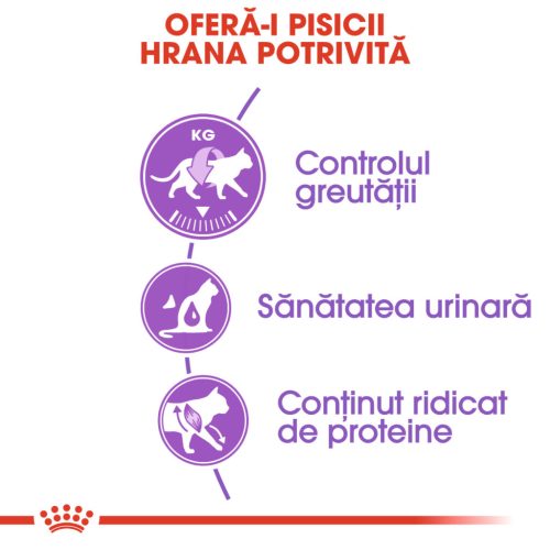 Royal Canin Sterilised Adult Hrană uscată pentru pisici sterilizate 10 kg