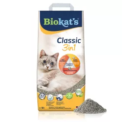   Biokat's Classic 3in1 Așternut aglomerant pentru litieră 10 l