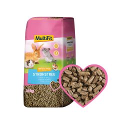 MultiFit Așternut pentru mamifere mici, cu paie 60L