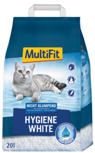 MultiFit Hygiene Așternut non-aglomerant pentru pisici 20L