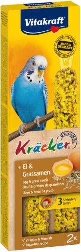 Vitakraft Baton dublu pentru peruși, cu ouă 60g