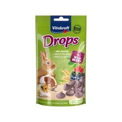  Vitakraft Drops Gustare pentru rozătoare cu fructe de pădure 75 g