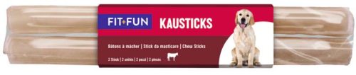 Fit+Fun Batoane de mestecat pentru câini, piele crudă de vită 160g