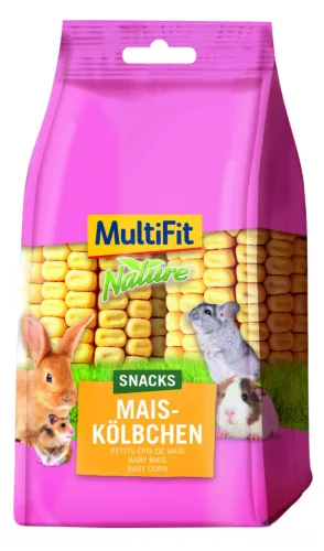 MultiFit Nature Snacks baby porumb pentru mamifere mici, 2 buc, 200g