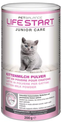 Pet Balance Life Start Înlocuitor de lapte praf pentru pisici 200 g