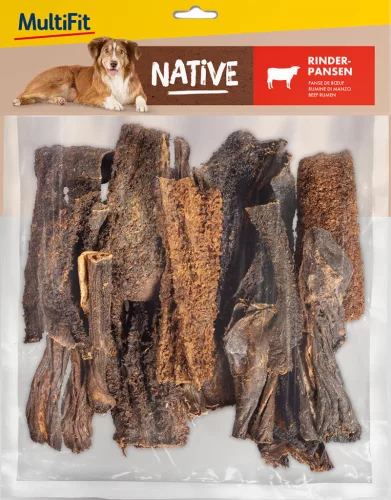 MultiFit Native Recompensă pentru câini, cu vită 1 kg