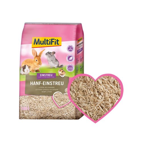 MultiFit Așternut din cânepă pentru rozătoare 10 kg