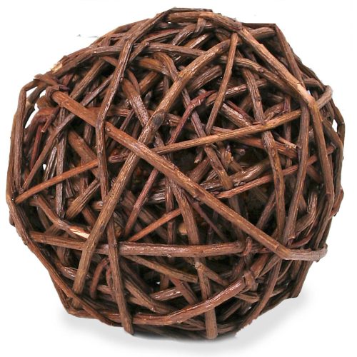 JR Farm Mr. Woodfield Minge din salcie cu măr pentru rozătoare și iepuri pitici 15g