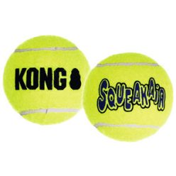 KONG SqueakAir Jucărie pentru câini (3‑pack) M