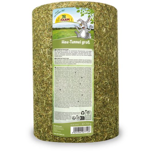 JR Farm Heutunnel tunel din fân pentru rozătoare L, 750 g