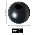 KONG Ball Extreme Jucărie pentru câini M-L negru