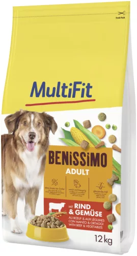 MultiFit Benissimo Hrană uscată pentru câini adulți 12 kg