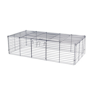 AniOne Cuşcă metalică pentru animale mici M